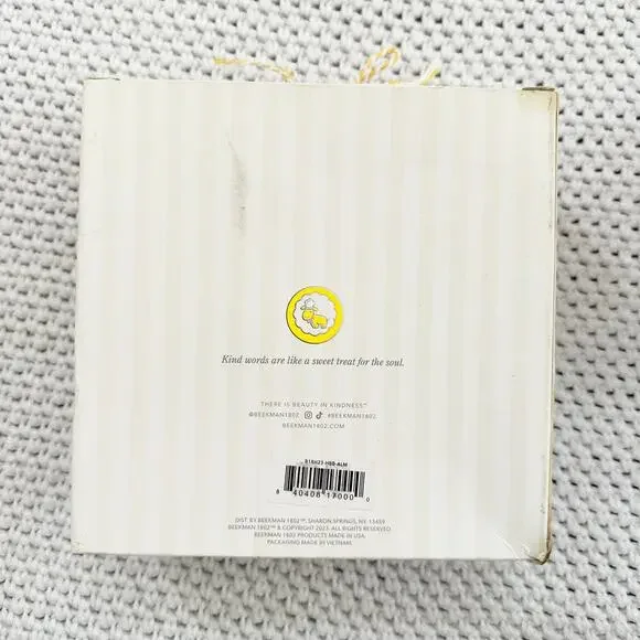 Beekman 1802 Almond Honey Cookie Gift Set Box Hand Whipped Cream Body Soap Bar